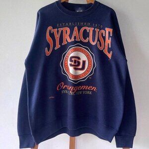 University Of Syracuse Syracuse Orangemen Syracus shirt sweatshirt navy